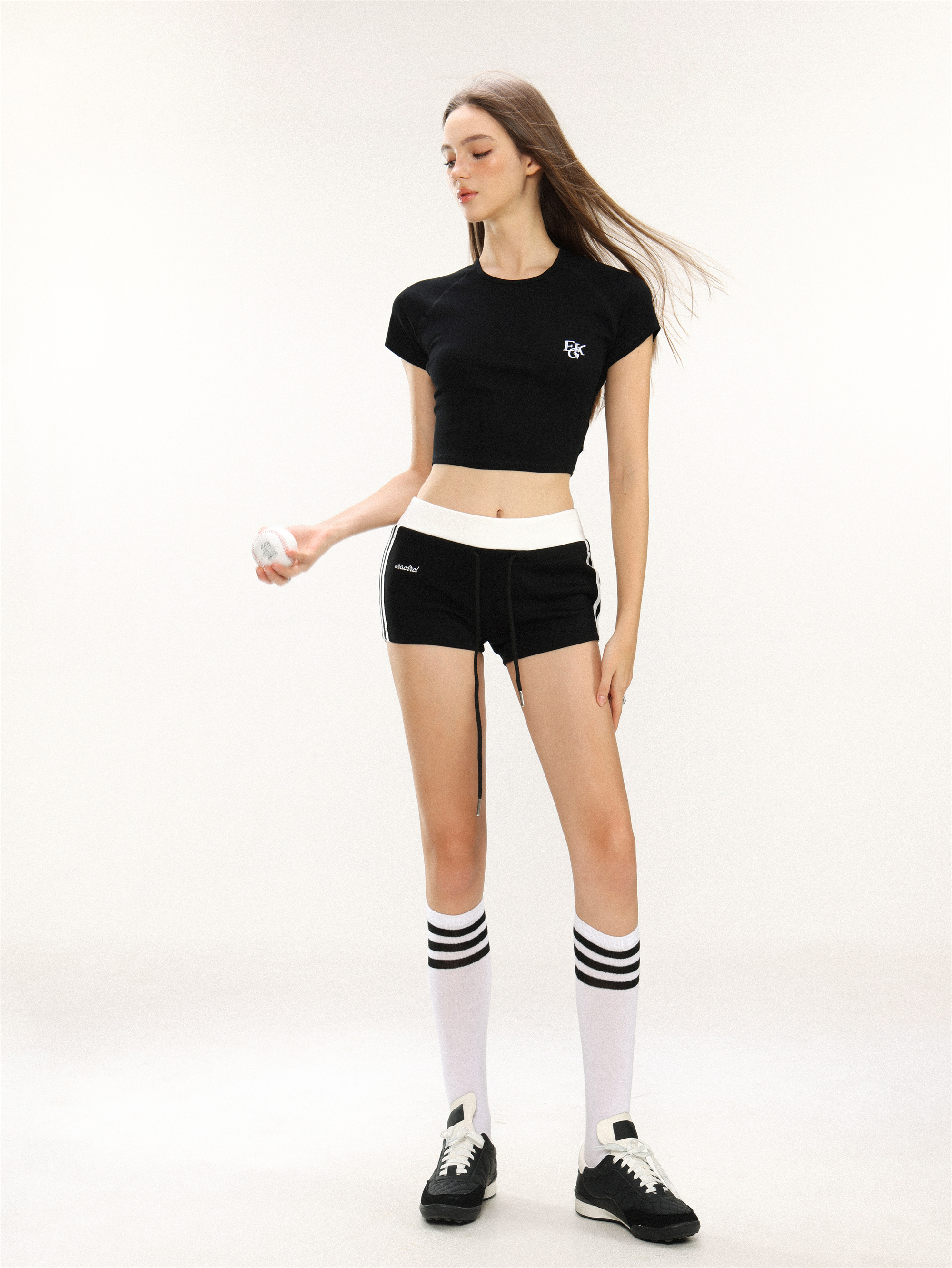 Stylish Women's Fashion Shorts - High-Waisted Drawstring Straight-Cut Summer Casual Shorts